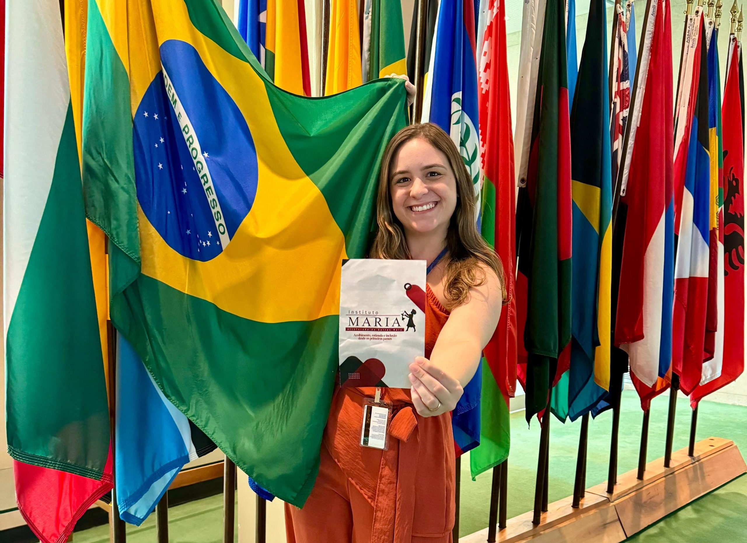Instituto Maria Alcoforado marca presença na COSP18, na sede da ONU
